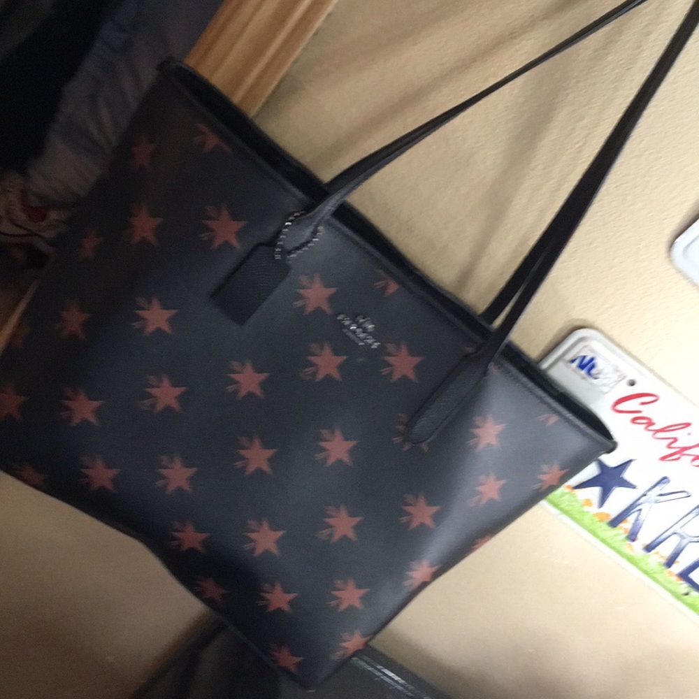 COACH CITY TOTE IN STAR CANYON